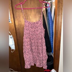 floral print dress with pockets